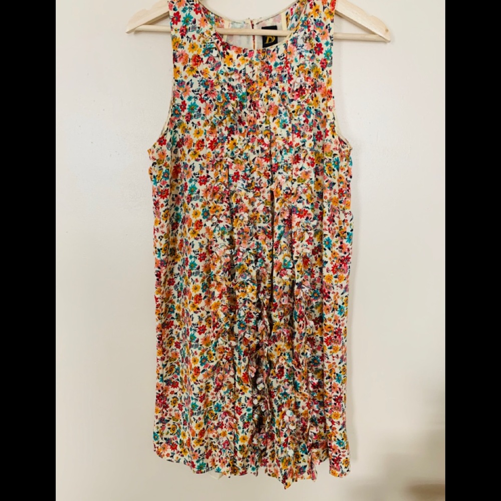 Anthro Sachin & Babi Floral Swing Dress